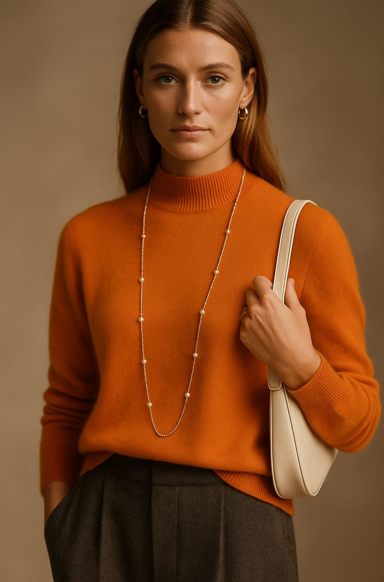 Alden Rowe - The Soft Touch Cashmere Rowan Mock