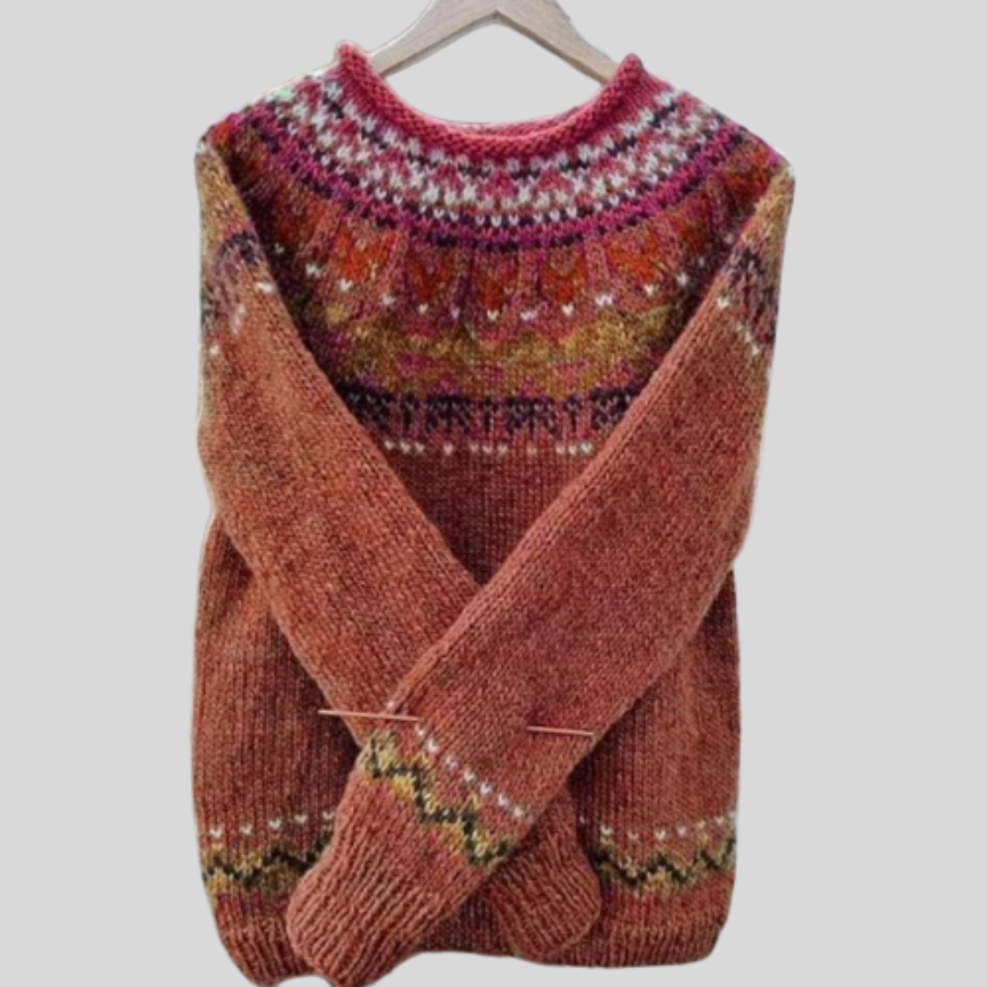 Celine™ | Knit Round Neck Sweater