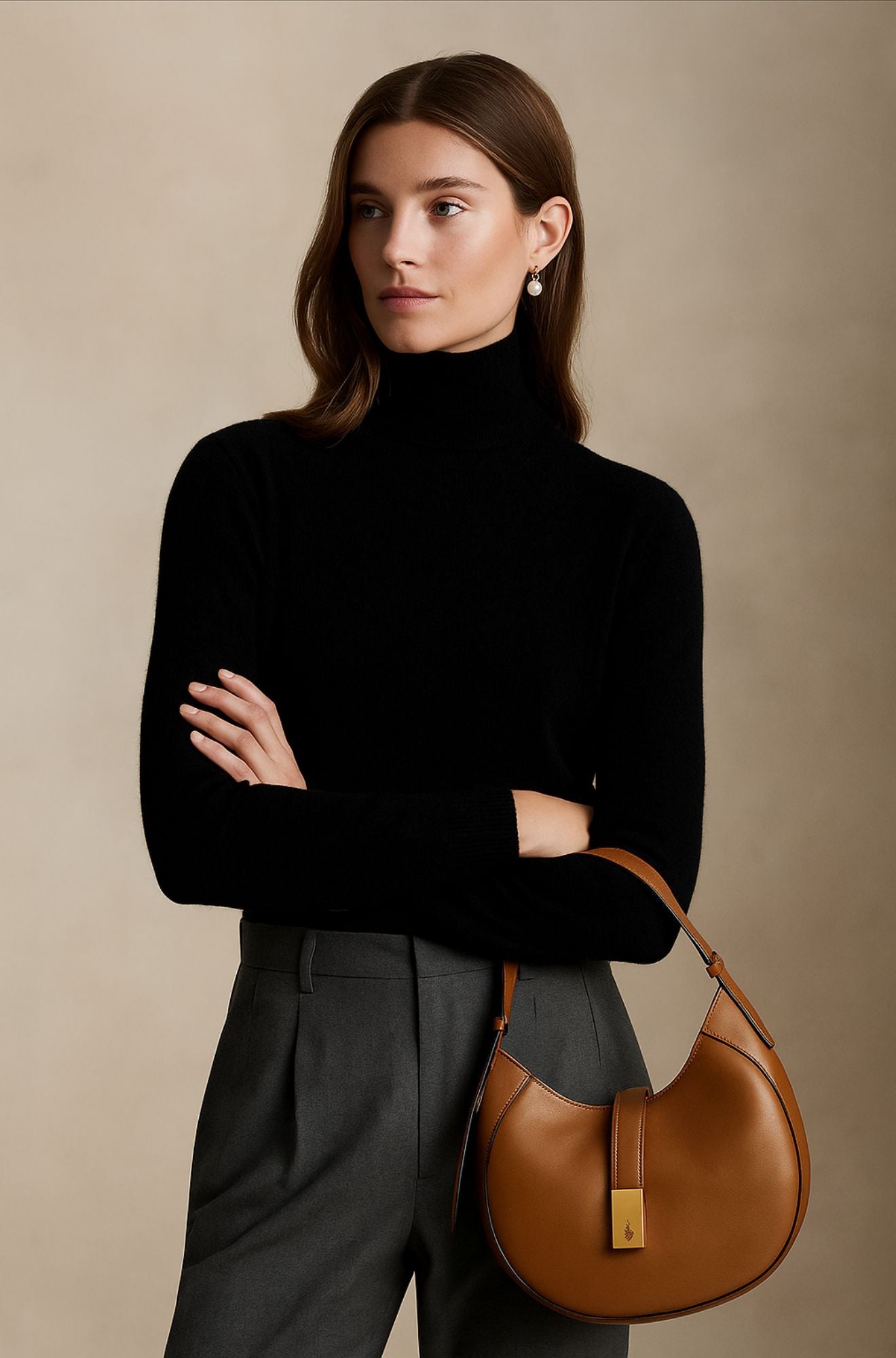 Amara London | Cashmere Turtleneck Sweater