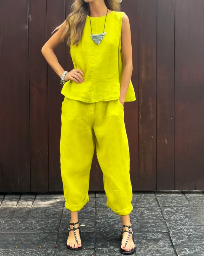 Zenneth - Casual Two-Piece Set