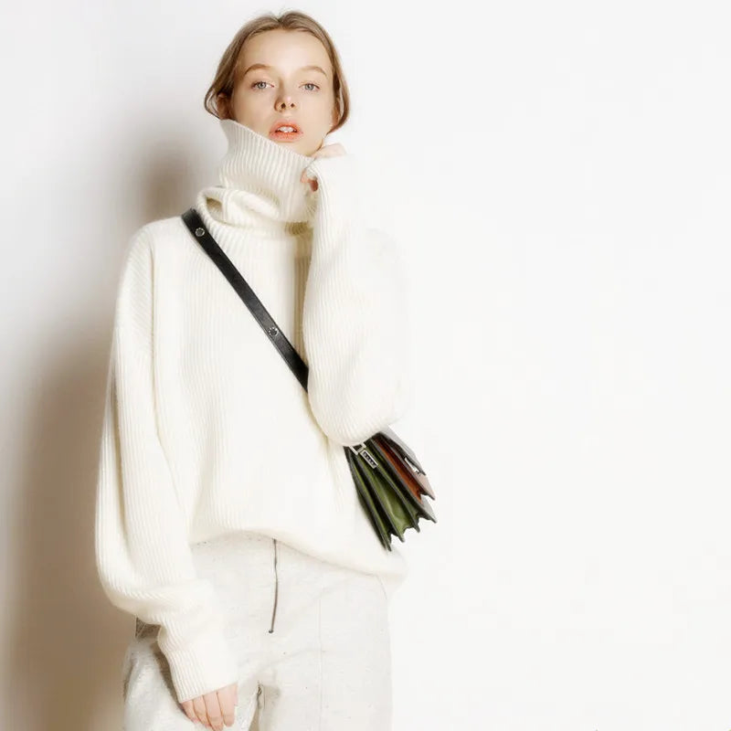 Evelyn Grace London | High Neck Cashmere Jumper