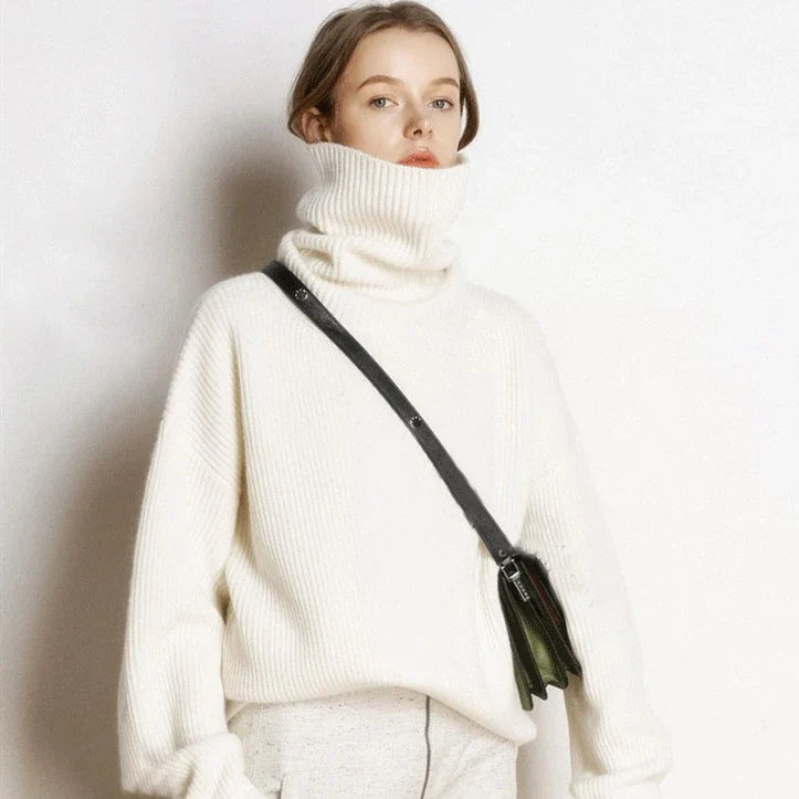 Evelyn Grace London | High Neck Cashmere Jumper