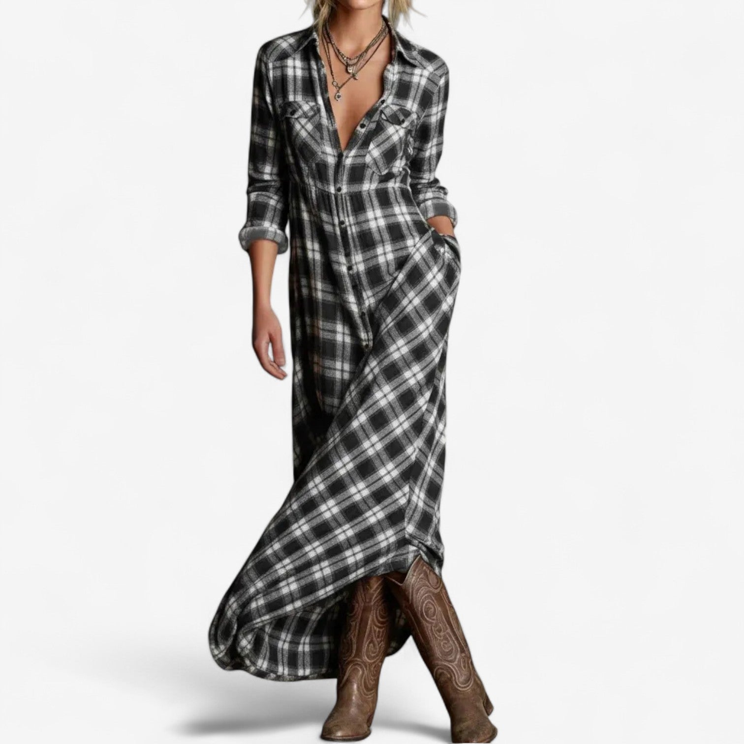 Lunori™ Maxi Timeless Chemise