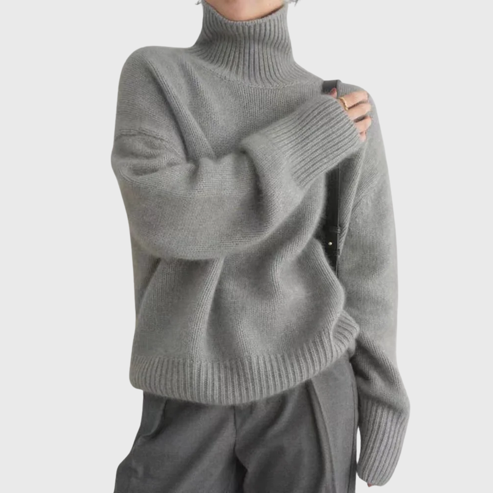Isabella | Luxe Cashmere Roll-Neck