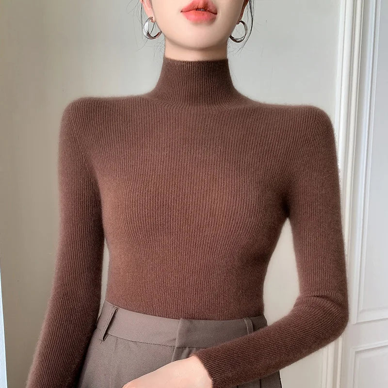 Corvina London | Pure Cashmere Roll Neck