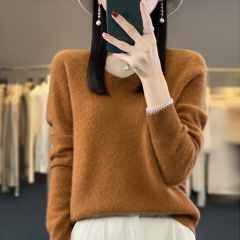 Elowen London | Cashmere Soft-Touch Jumper