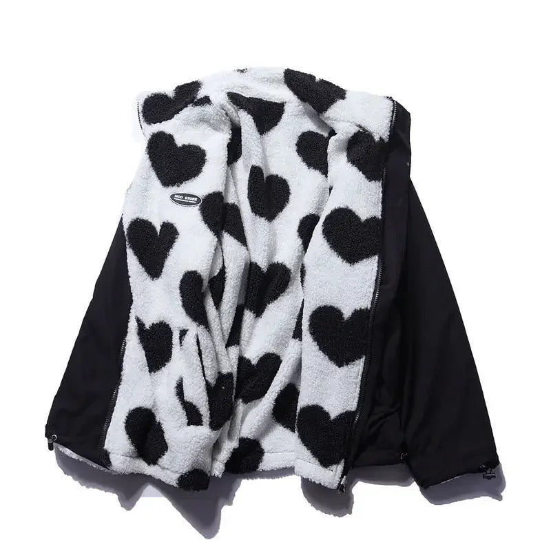 Katharine | Reversible Heart Jacket