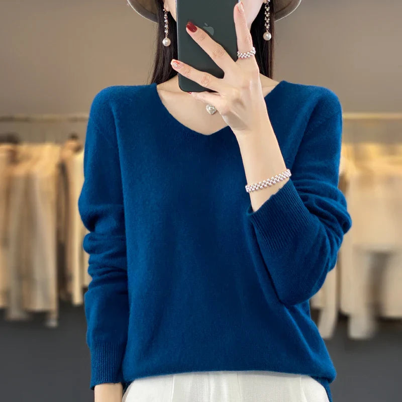 Elowen London | Cashmere Soft-Touch Jumper