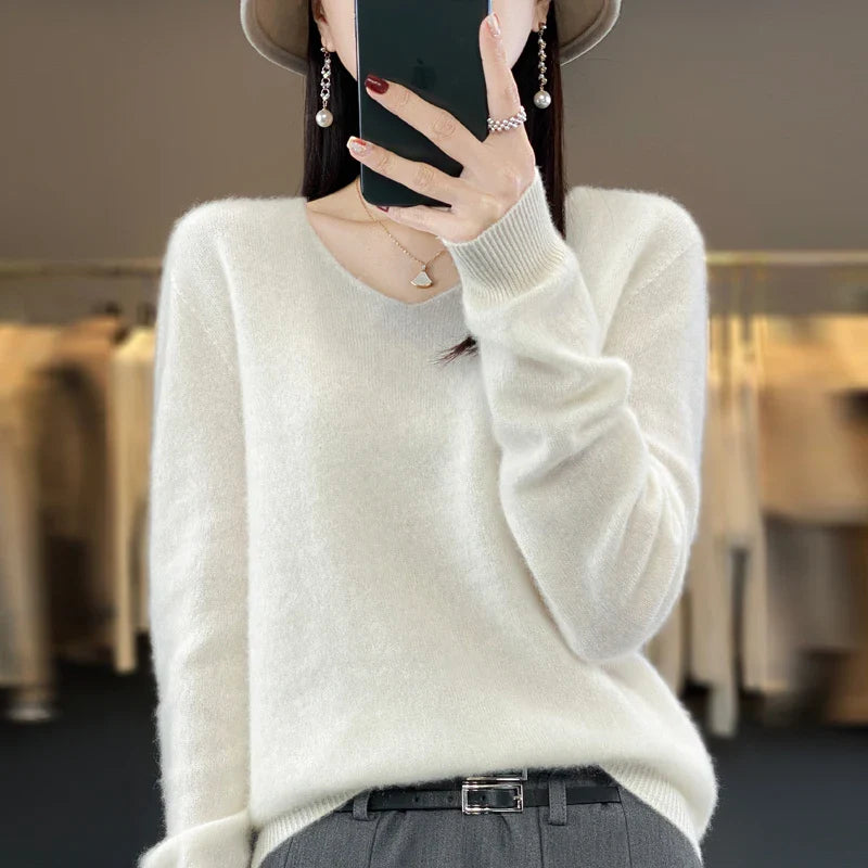 Elowen London | Cashmere Soft-Touch Jumper