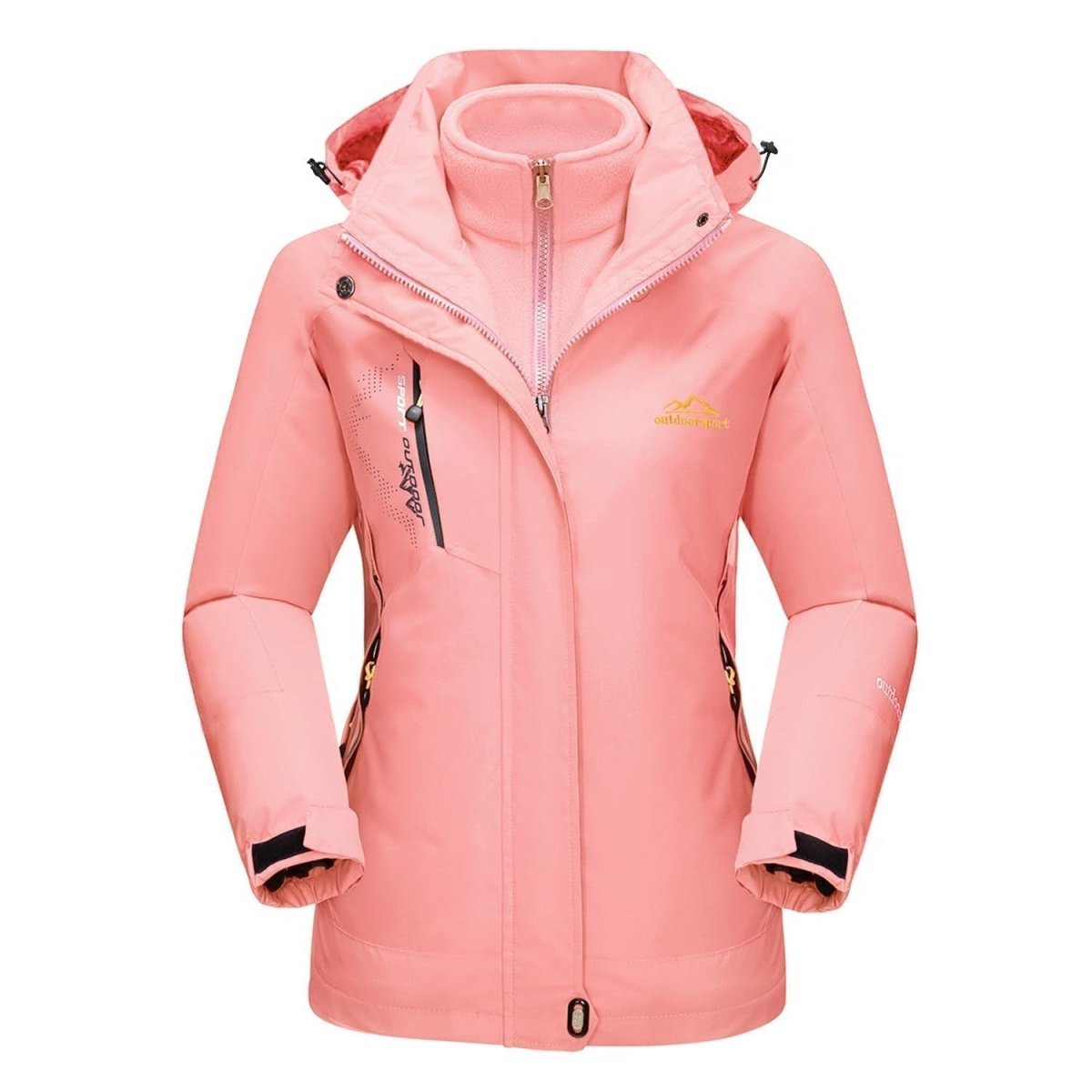 ANNE | Versatile 3-in-1 Waterproof Fleece-Lined Jacket