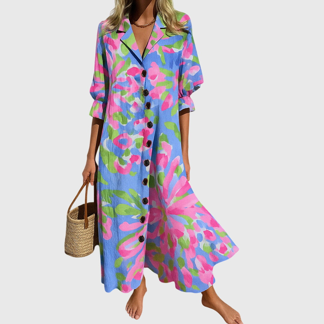 Jasmine™ | Elegant Slimming Maxi Dress
