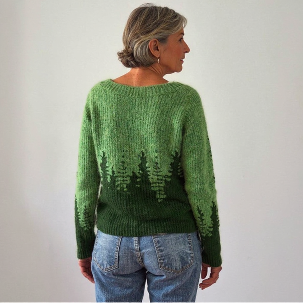 MONIQUE™ | Retro Wool Sweater