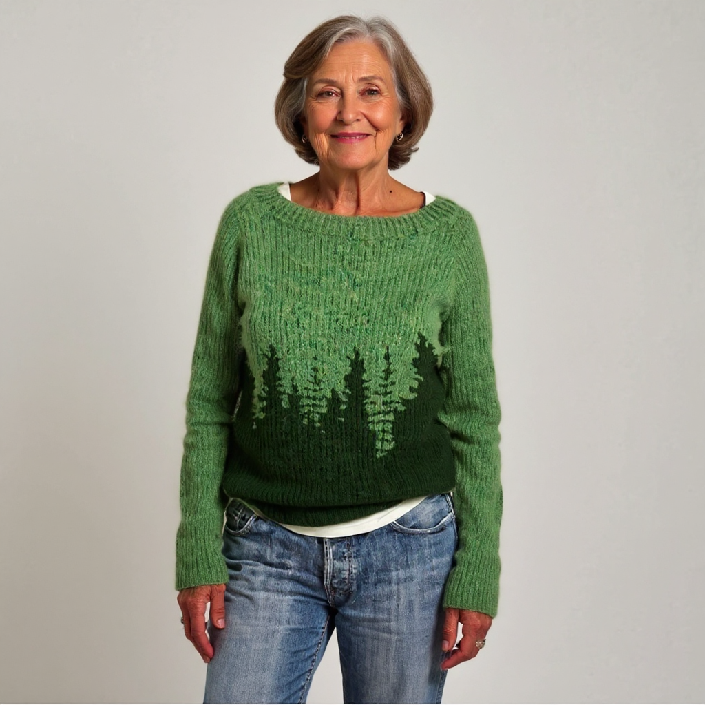 MONIQUE™ | Retro Wool Sweater