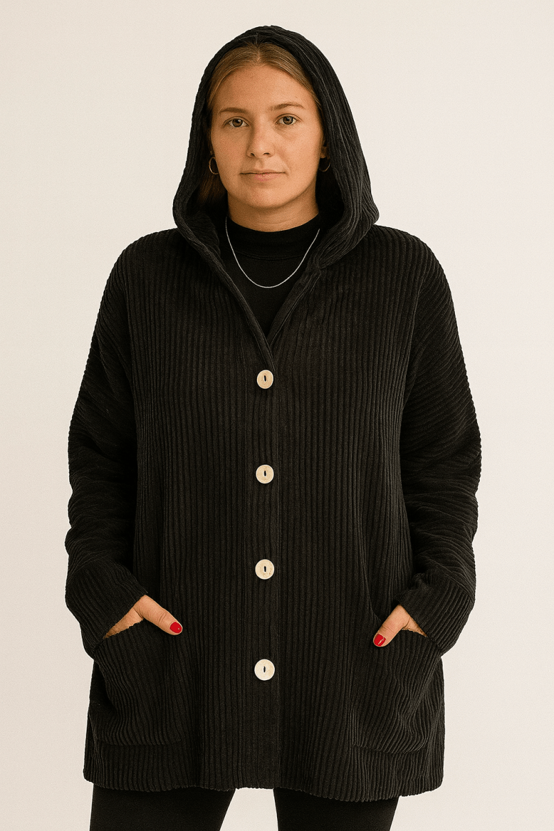 INDIE | Hooded Corduroy Jacket