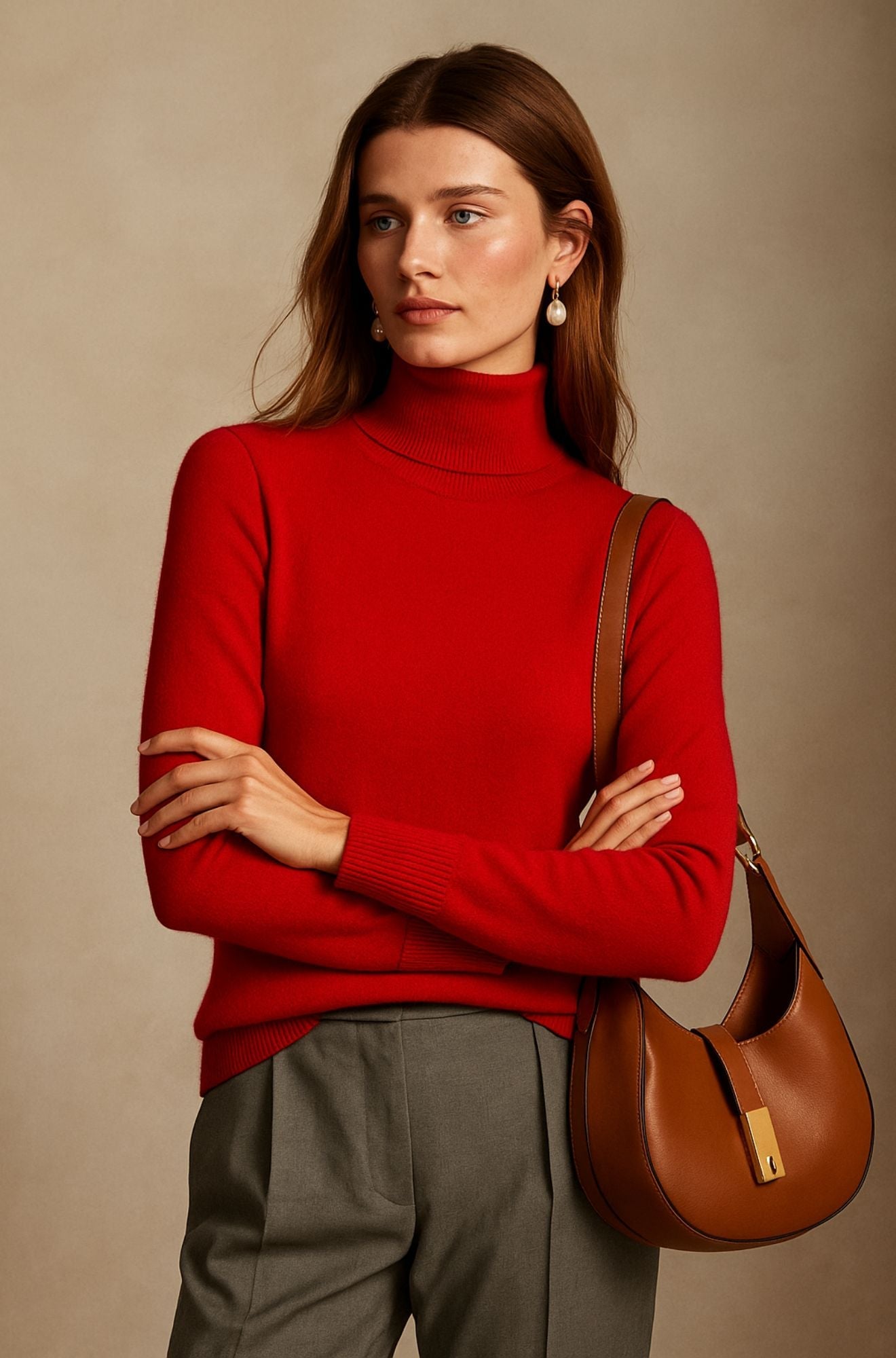 Amara London | Cashmere Turtleneck Sweater