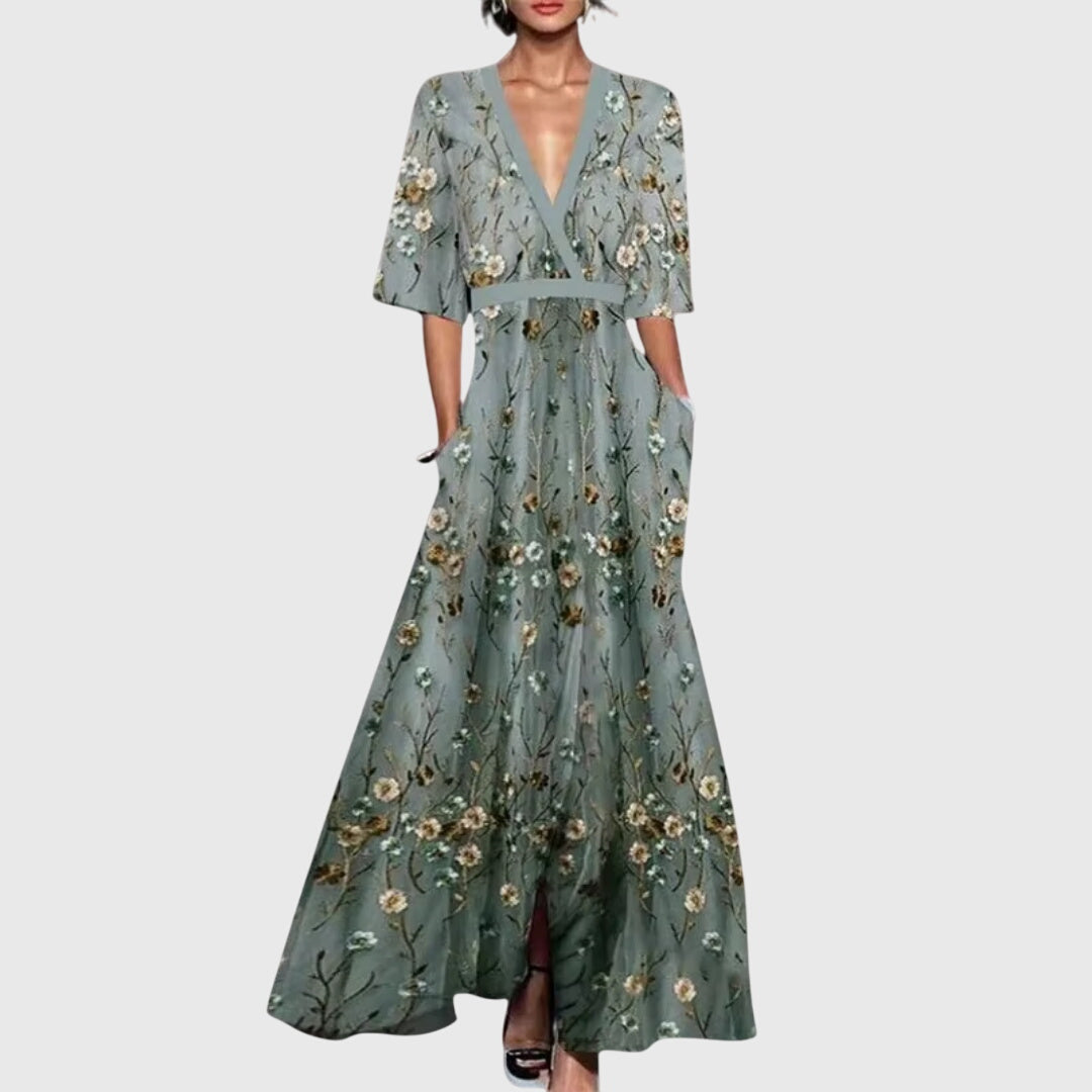 Candice | Elegant Spring Maxi Dress
