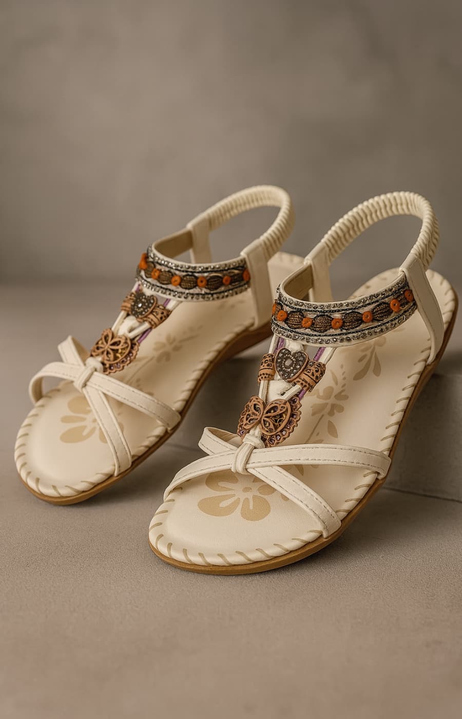 CARMELA | ELEGANT COMFORT ORTHOPEDIC SANDALS