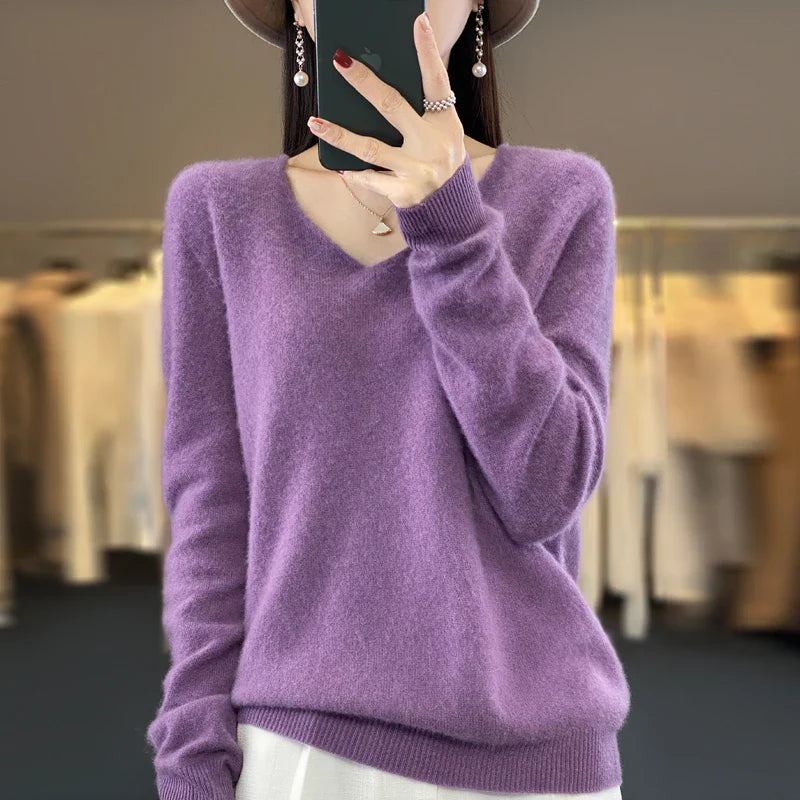 Elowen London | Cashmere Soft-Touch Jumper