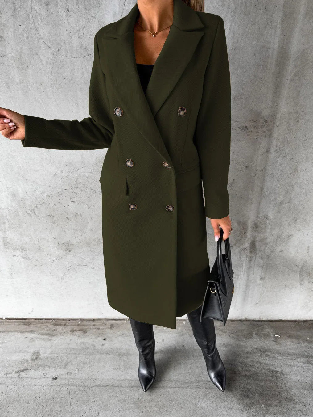 Jolie - Timeless Longline Coat