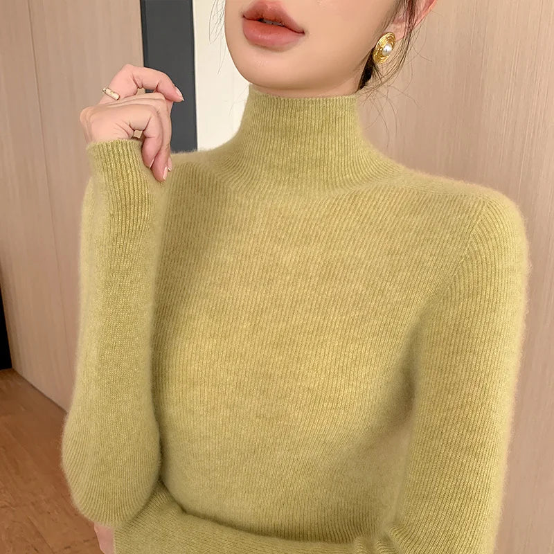 Corvina London | Pure Cashmere Roll Neck