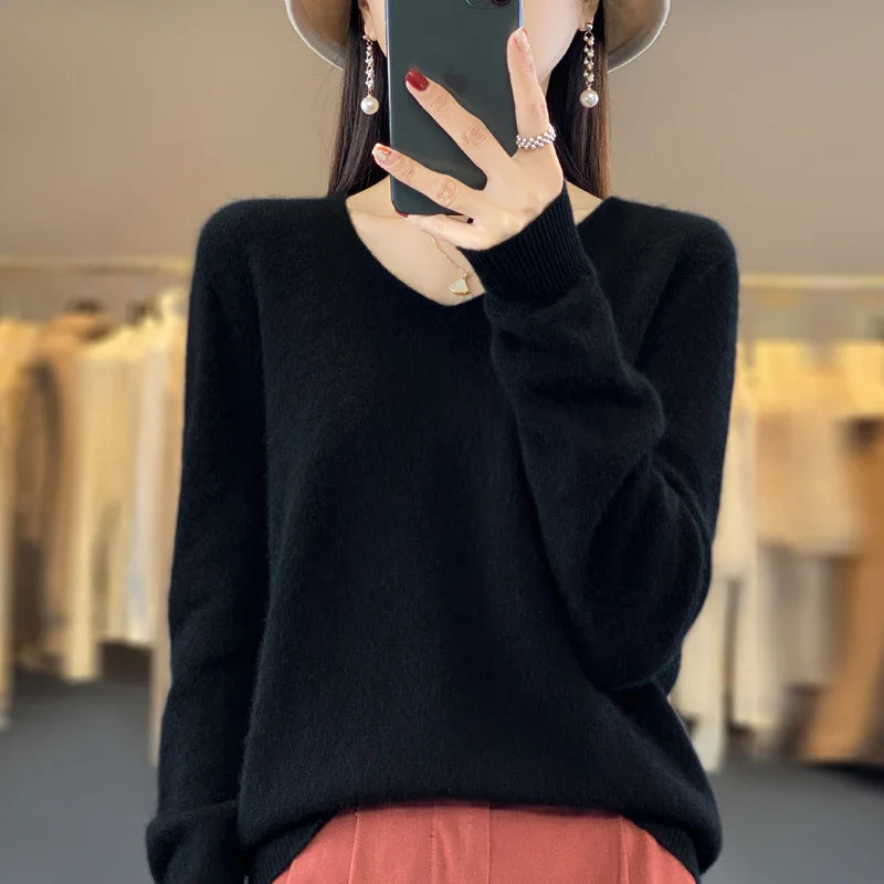 Elowen London | Cashmere Soft-Touch Jumper
