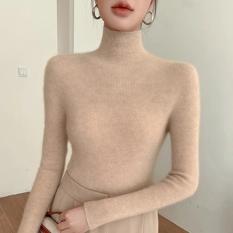 Corvina London | Pure Cashmere Roll Neck