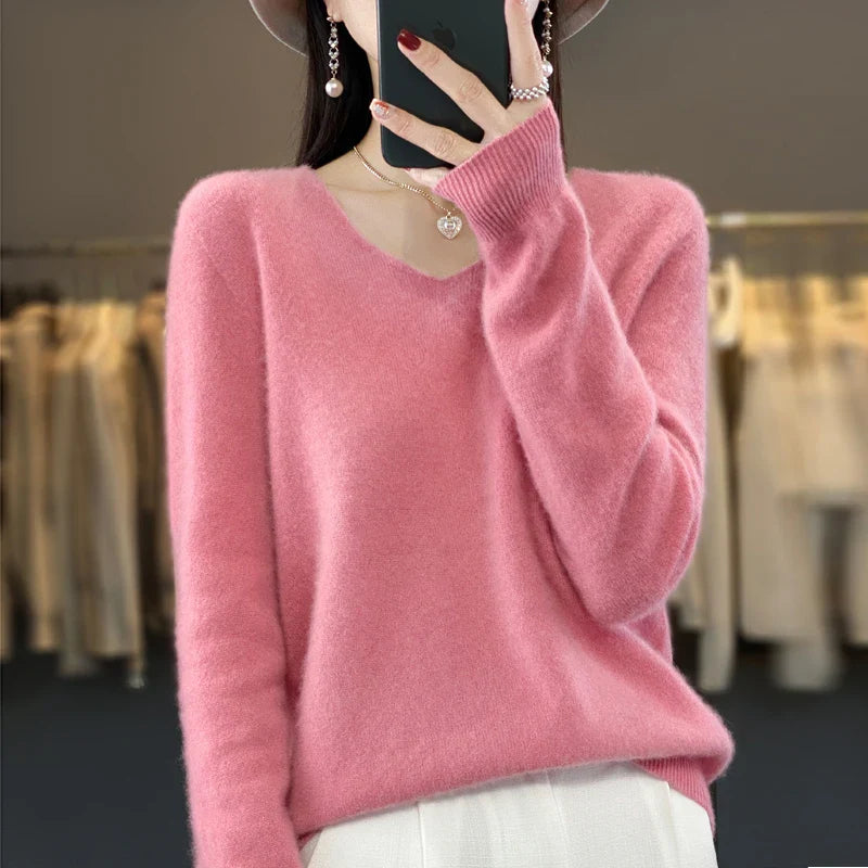 Elowen London | Cashmere Soft-Touch Jumper