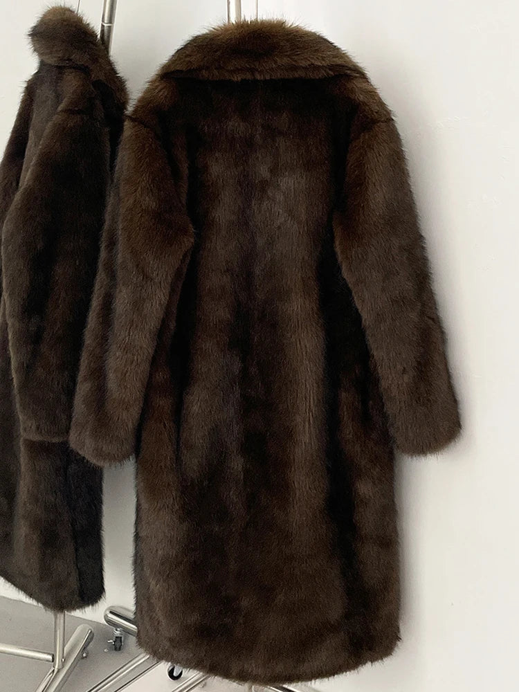 Cathrine | Faux Fur Coat / Jacket
