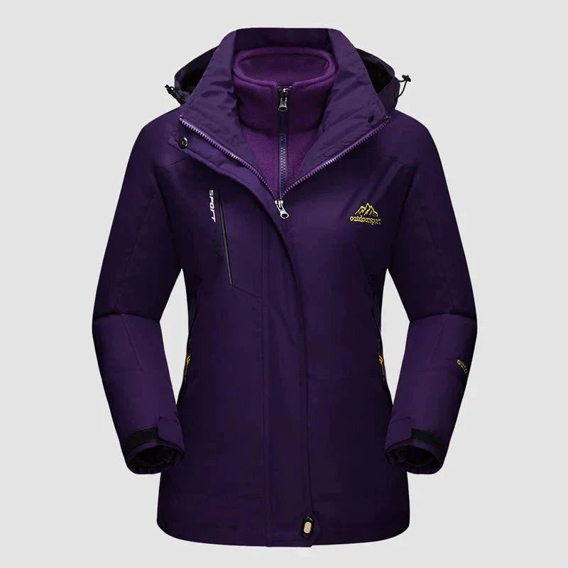 ANNE | Versatile 3-in-1 Waterproof Fleece-Lined Jacket