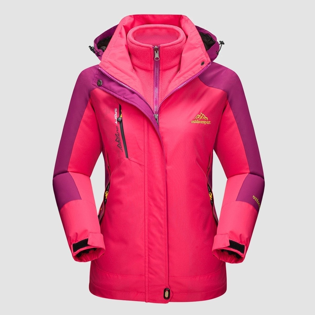 ANNE | Versatile 3-in-1 Waterproof Fleece-Lined Jacket
