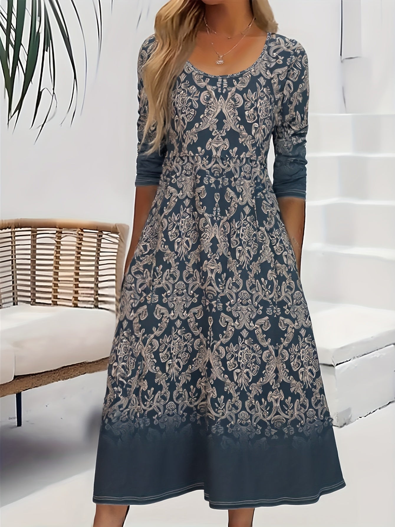 Flora | Botanical Maxi Dress