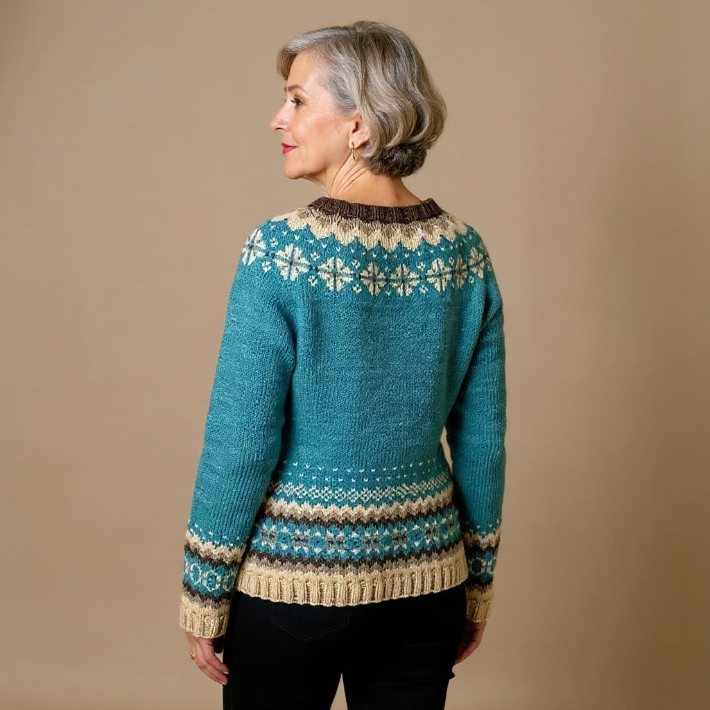 NADINE™ | Retro Wool Sweater