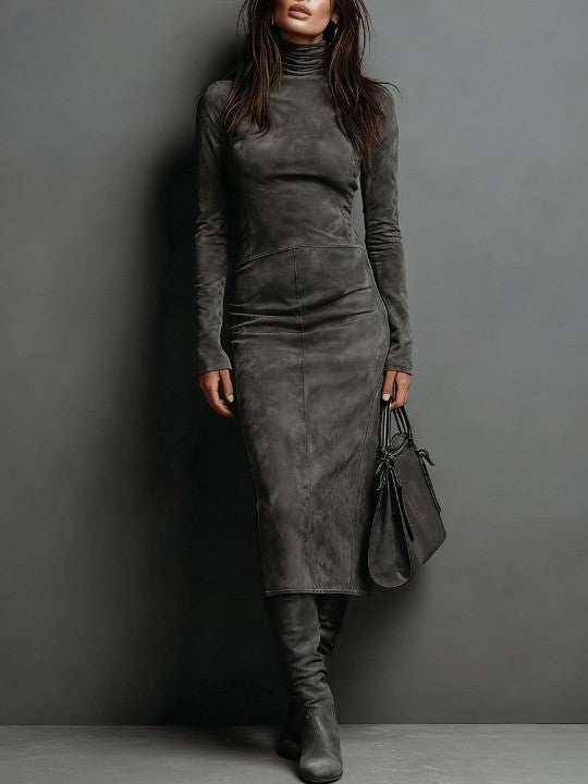Emma | Long Sleeve Midi Dress