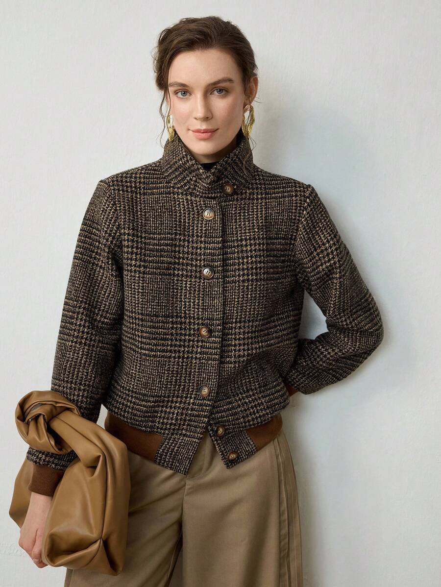 Blythe | Cropped Tweed Jacket