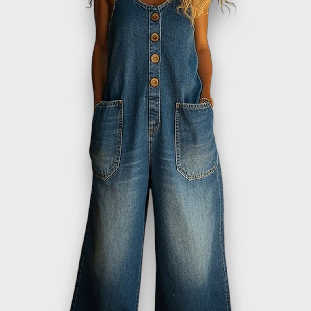 Ardana – Relaxed Denim Jumpsuit